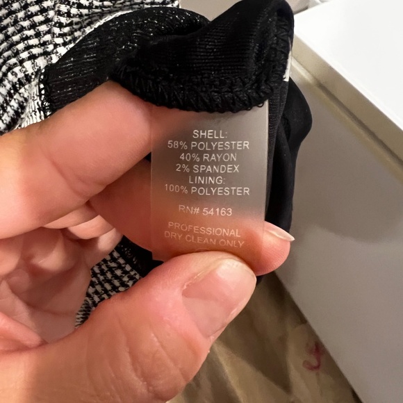 Calvin Klein Houndstooth Dress - Picture 2 of 6